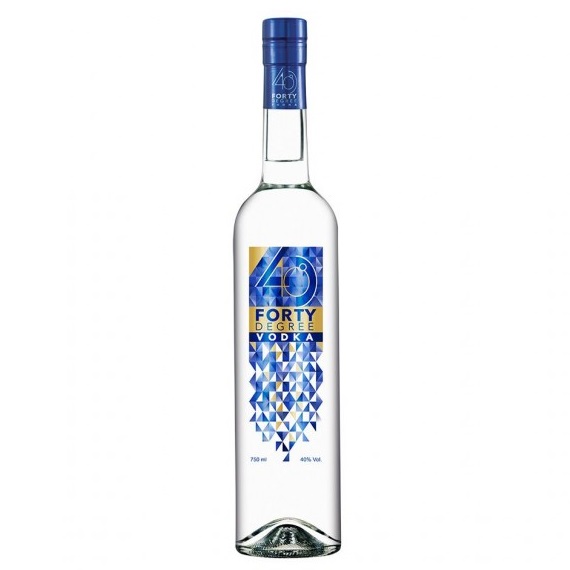 Vodka Forty Degree 750ml